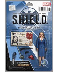 AGENT CARTER SHIELD 50TH ANNIV #1 ACTION FIGURE VAR 2015