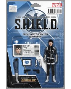 QUAKE SHIELD 50TH ANNIV #1 ACTION FIGURE VAR 2015