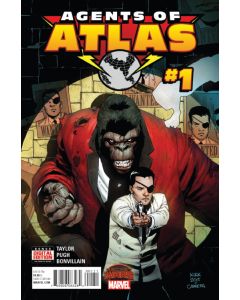 SECRET WARS AGENTS OF ATLAS #1 SWA 2015