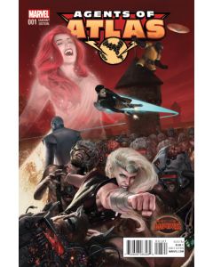 SECRET WARS AGENTS OF ATLAS #1 WILSON VAR 2015