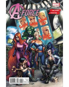 A-FORCE #5 HETRICK STORY THUS FAR VAR