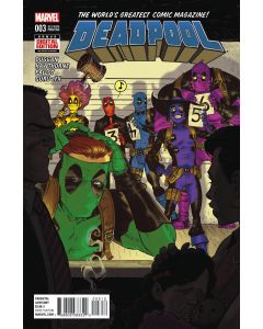 DEADPOOL #3 MOORE 2ND PTG VAR
