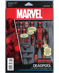 DEADPOOL #7 CHRISTOPHER ACTION FIGURE VAR