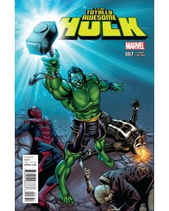 TOTALLY AWESOME HULK #7 CW REENACTMENT VAR