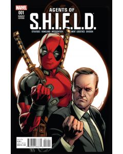 AGENTS OF SHIELD #1 BAGLEY DEADPOOL VAR 2016
