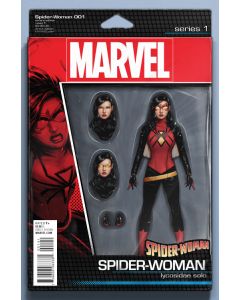 SPIDER-WOMAN #1 CHRISTOPHER ACTION FIGURE VAR 2015