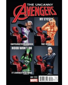 UNCANNY AVENGERS #4 DEADPOOL VAR