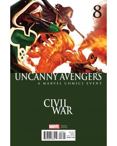 UNCANNY AVENGERS #8 HANS CIVIL WAR VAR ASO