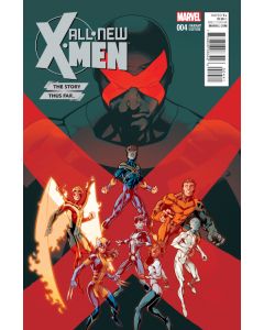 ALL NEW X-MEN #4 BAGLEY STORY THUS FAR VAR