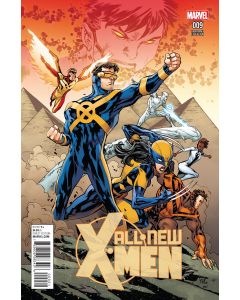 ALL NEW X-MEN #9 LASHLEY CONNECTING C VAR AW 2016
