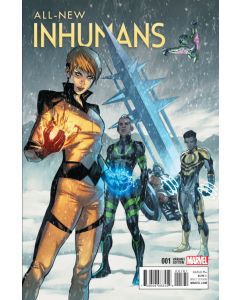 ALL NEW INHUMANS #1 CASELLI VAR