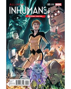ALL NEW INHUMANS #5 CASELLI STORY THUS FAR VAR