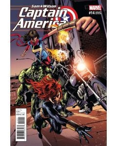 CAPTAIN AMERICA SAM WILSON #14 DEODATO CHAMPIONS VAR NOW 2016