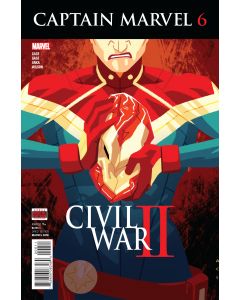 CAPTAIN MARVEL #6 CW2 2016