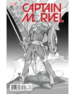 CAPTAIN MARVEL #6 CW REENACTMENT VAR CW2 2016
