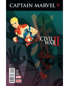 CAPTAIN MARVEL #9 CW2 2016