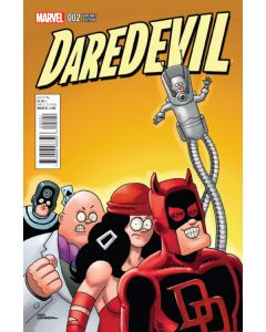 DAREDEVIL #3 GARNEY 2ND PTG VAR  Hembeck Var