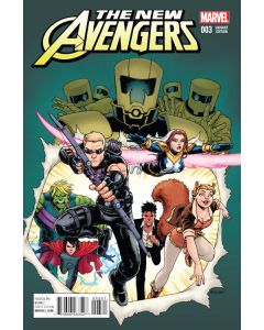 NEW AVENGERS #3 BURNHAM VAR
