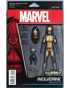 ALL NEW WOLVERINE #1 CHRISTOPHER ACTION FIGURE VAR