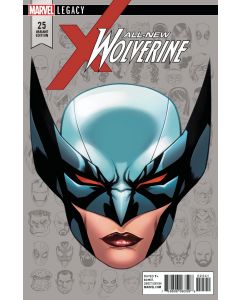 ALL NEW WOLVERINE #25 MCKONE LEGACY HEADSHOT VAR LEG