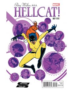 PATSY WALKER AKA HELLCAT #7 STORY THUS FAR VAR