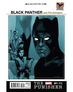PUNISHER #1 BLACK PANTHER 50TH ANNIV VAR