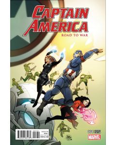 CAPTAIN AMERICA ROAD TO WAR #1 FERRY VAR 2016
