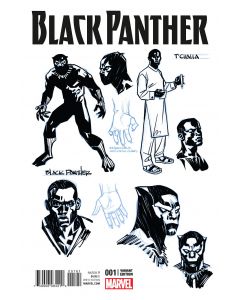 BLACK PANTHER #1 STELFREEZE DESIGN VAR 2016
