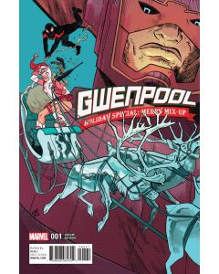 GWENPOOL HOLIDAY SPECIAL MERRY MIX UP HENDERSON VAR