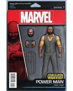 POWER MAN AND IRON FIST #1 PM ACTION FIGURE VAR
