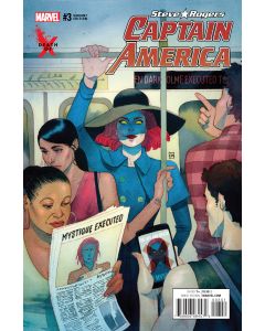 CAPTAIN AMERICA STEVE ROGERS #3 WADA DEATH OF X VAR 2016