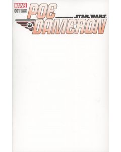 STAR WARS POE DAMERON #1 BLANK VAR 2016
