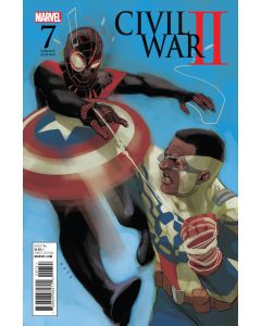 CIVIL WAR II #7 NOTO MILES VS SAM VAR