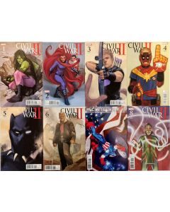 CIVIL WAR II 1-8 SET