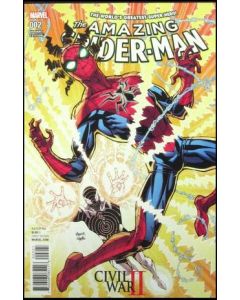 CIVIL WAR II AMAZING SPIDER-MAN #2 NAUCK VAR