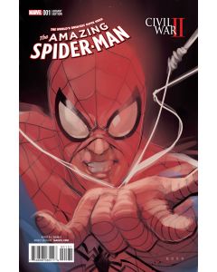 CIVIL WAR II AMAZING SPIDER-MAN #1 PETER PARKER VAR