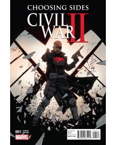 CIVIL WAR II CHOOSING SIDES #1 HALVEY VAR