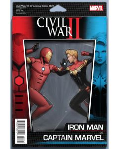 CIVIL WAR II CHOOSING SIDES #1 ACTION FIGURE VAR