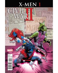 CIVIL WAR II X-MEN #1 LAND VAR