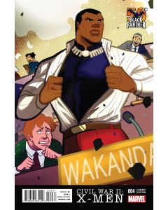 CIVIL WAR II X-MEN #4 WILLIAMS BLACK PANTHER 50TH ANN