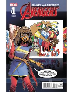 ALL NEW ALL DIFFERENT AVENGERS ANNUAL #1 ASRAR FOSGITT VAR