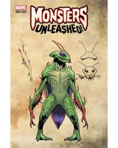 MONSTERS UNLEASHED #2 LAND MONSTER VAR
