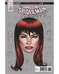 AMAZING SPIDER-MAN RENEW YOUR VOWS #13 LEGACY HEADSHOT VAR L 2017