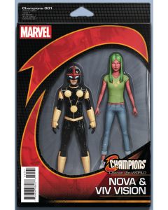 CHAMPIONS #1 CHRISTOPHER NOW ACTION FIGURE VAR NOW 2016