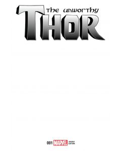 UNWORTHY THOR #1 BLANK VAR NOW 2016