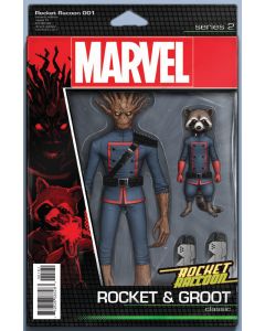 ROCKET RACCOON #1 CHRISTOPHER ACTION FIGURE VAR NOW 2016