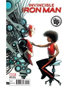 INVINCIBLE IRON MAN #1 MCKONE STEAM VAR