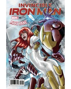 INVINCIBLE IRON MAN #8 CHECCETTO MARY JANE VAR