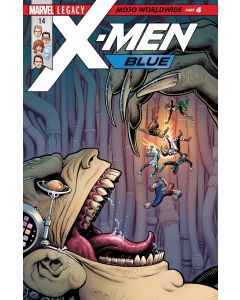 X-MEN BLUE #14 LEG
