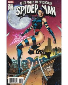 PETER PARKER SPECTACULAR SPIDER-MAN #2 X-MEN CARD VAR